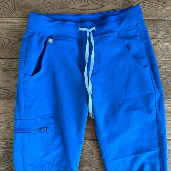 Figs Zamora Jogger Scrub Pants XXS Royal Blue - Picture 6 of 11